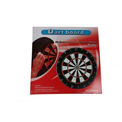 Floklu (Kadifemsi Yüzeyli) 18 inç Dart Oyunu Seti Floklu (Kadifemsi Yüzeyli) 18 inç Dart Oyunu Seti
