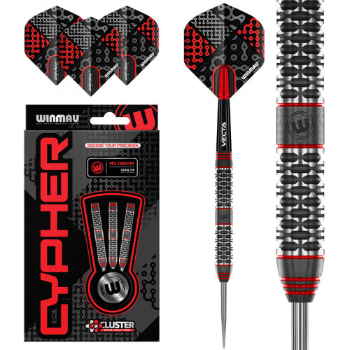 Winmau Cypher 90% Tungsten Çelik Uçlu Dart Oku Winmau Cypher 90% Tungsten Çelik Uçlu Dart Oku