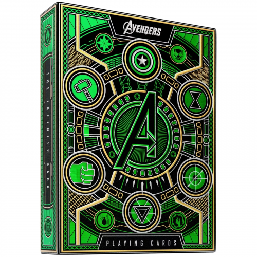 AVENGERS Green Edition Oyun Kartı – theory11 AVENGERS Green Edition Oyun Kartı – theory11