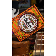 Theory11 Beatles Turuncu Oyun Kartları