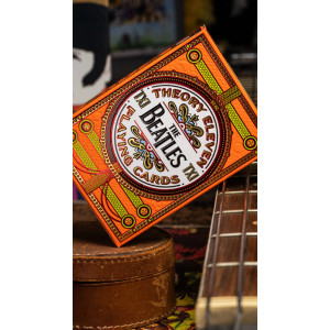 Theory11 Beatles Turuncu Oyun Kartları