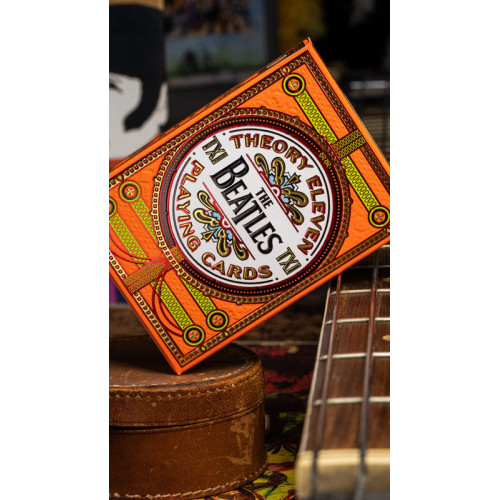Theory11 Beatles Turuncu Oyun Kartları