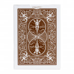 Bicycle Rider Back Standart İndeks Kahverengi Oyun Kartları