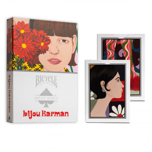 Bicycle Artist Series: Bijou Karman Mor/Kırmızı Kutu Seti