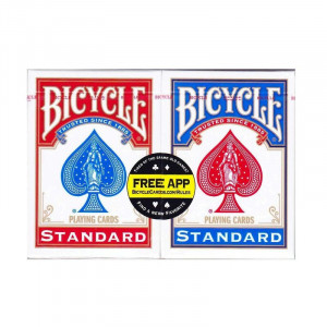 Bicycle Standart İskambil Destesi – 2'li Paket (Kırmızı/Mavi)