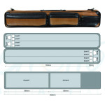 Longoni Giotto Autunno 4x8 Lüks Istaka Çantası