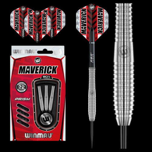 Winmau Maverick 80% Tungsten Çelik Uçlu Dart Oku