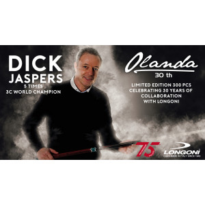 Longoni Olanda 30th Anniversary by Dick Jaspers Profesyonel Karambol Istakası