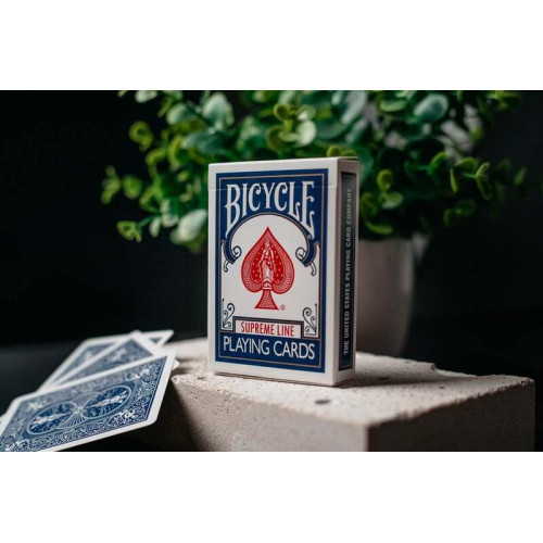 Bicycle Supreme Line Standard Back Oyun Kartları - Mavi Bicycle Supreme Line Standard Back Oyun Kartları - Mavi