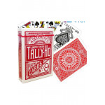 TALLY-HO Circle Back Kırmızı Oyun Kartları