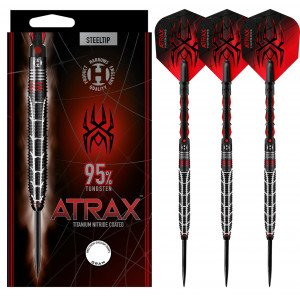 Harrows Atrax 95% Tungsten Çelik Uçlu Dart Oku Harrows Atrax 95% Tungsten Çelik Uçlu Dart Oku