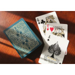 Bicycle Aureo Europe – Altın Oran Temalı Yeşil Oyun Kartları