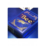 Bee MetalLuxe Mavi İskambil Destesi