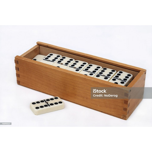 Domino Büyük Boy Ahşap Kutulu Domino Büyük Boy Ahşap Kutulu