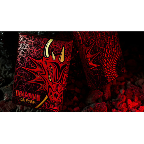 Draconian Crimson Oyun Kartları – Midnight Cards Draconian Crimson Oyun Kartları – Midnight Cards