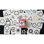 Bicycle Special ESP Kırmızı Oyun Kartı + 15 Online Etki