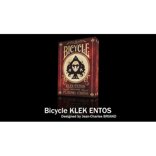 Bicycle Klek Entos Red Marked Playing Cards