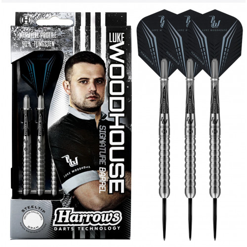 Harrows Luke Woodhouse "Woody" 90% Tungsten Çelik Uçlu Dart Oku Harrows Luke Woodhouse "Woody" 90% Tungsten Çelik Uçlu Dart Oku