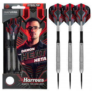 Harrows Damon Heta "The Heat" Natural 90% Tungsten Çelik Uçlu Dart Oku Harrows Damon Heta "The Heat" Natural 90% Tungsten Çelik Uçlu Dart Oku
