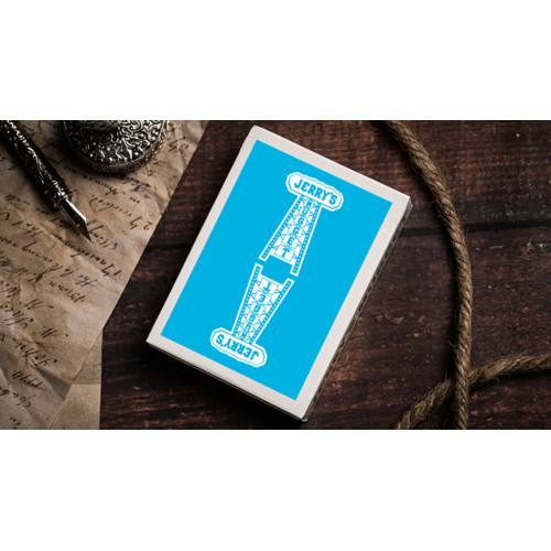 Jerry's Nugget Icey Blue Marked Monotone Oyun Kartları Jerry's Nugget Icey Blue Marked Monotone Oyun Kartları