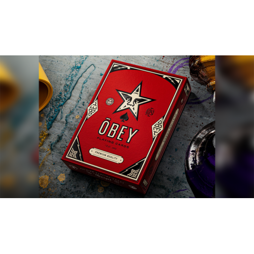 Obey Red Edition Oyun Kartı Obey Red Edition Oyun Kartı