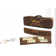 Star Ağaç Oval Okey Takımı