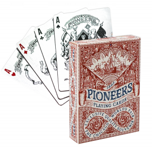 Ellusionist Pioneers İskambil Destesi (Kırmızı)