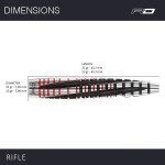 Red Dragon Rifle 90% Tungsten 23g Çelik Uç Dart Oku