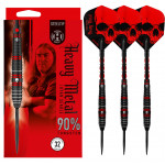 Harrows Ryan Searle "Heavy Metal" 90% Tungsten Çelik Uçlu Dart Oku