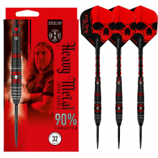 Harrows Ryan Searle "Heavy Metal" 90% Tungsten Çelik Uçlu Dart Oku