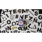 Bicycle Special Letters Mavi Oyun Kartları – 10 Çevrimiçi Etki ile