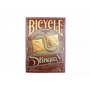Bicycle Stingray Orange Playing Cards