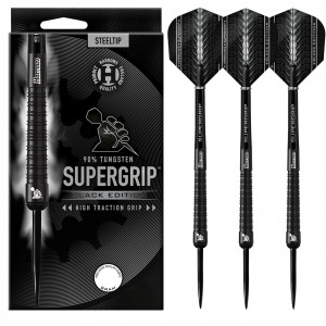 Harrows Supergrip Black Edition 90% Tungsten Çelik Uçlu Dart Oku Harrows Supergrip Black Edition 90% Tungsten Çelik Uçlu Dart Oku