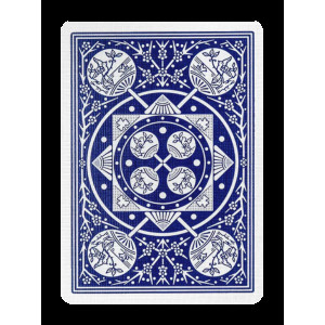 Tally-Ho Fan Back Poker Boyutu Mavi Oyun Kartları Tally-Ho Fan Back Poker Boyutu Mavi Oyun Kartları