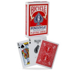 Bicycle Pinochle Kırmızı Oyun Kartları